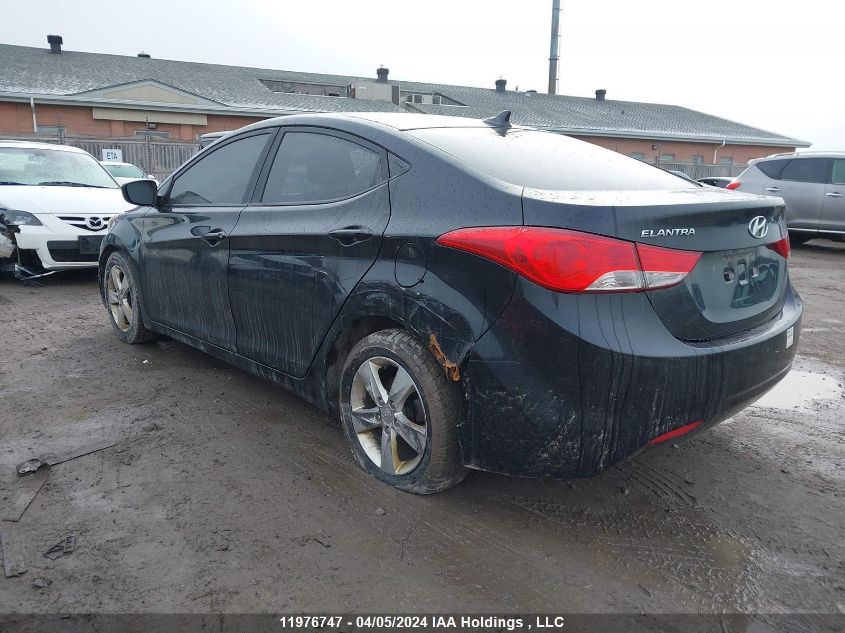 2012 Hyundai Elantra Gls VIN: 5NPDH4AE5CH135882 Lot: 11976747