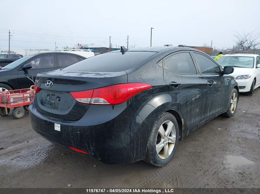 2012 Hyundai Elantra Gls VIN: 5NPDH4AE5CH135882 Lot: 11976747