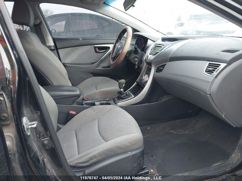 2012 Hyundai Elantra Gls VIN: 5NPDH4AE5CH135882 Lot: 11976747