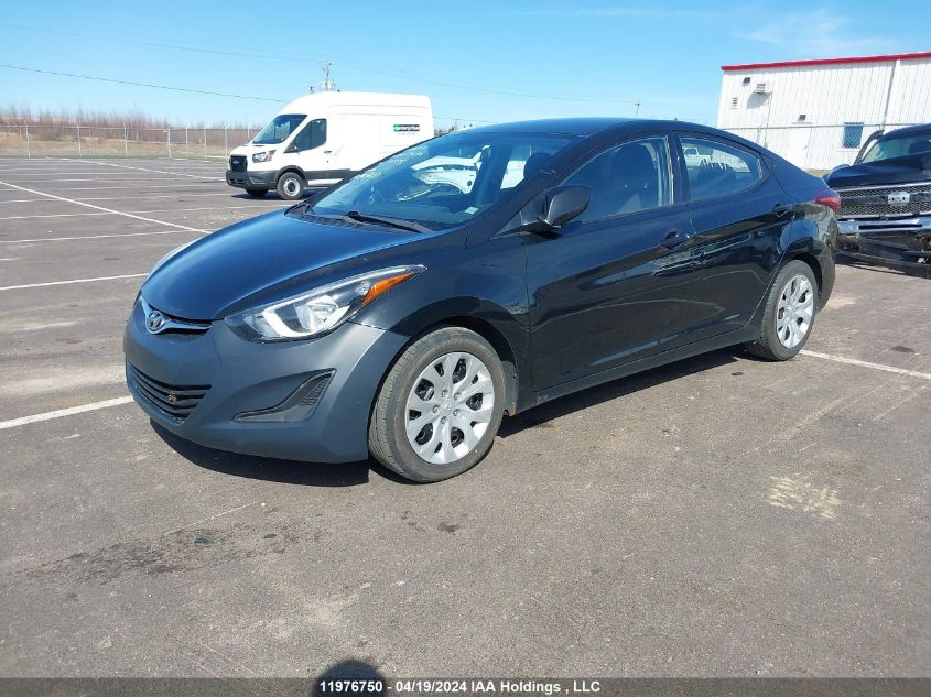 2015 Hyundai Elantra Gl VIN: 5NPDH4AE6FH563593 Lot: 11976750