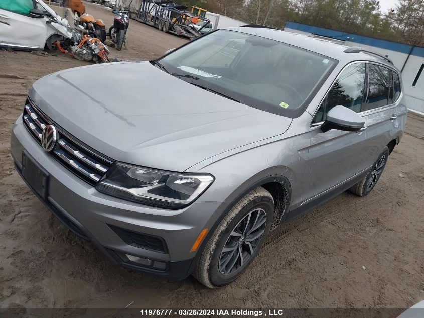 2019 Volkswagen Tiguan VIN: 3VV2B7AXXKM144566 Lot: 11976777