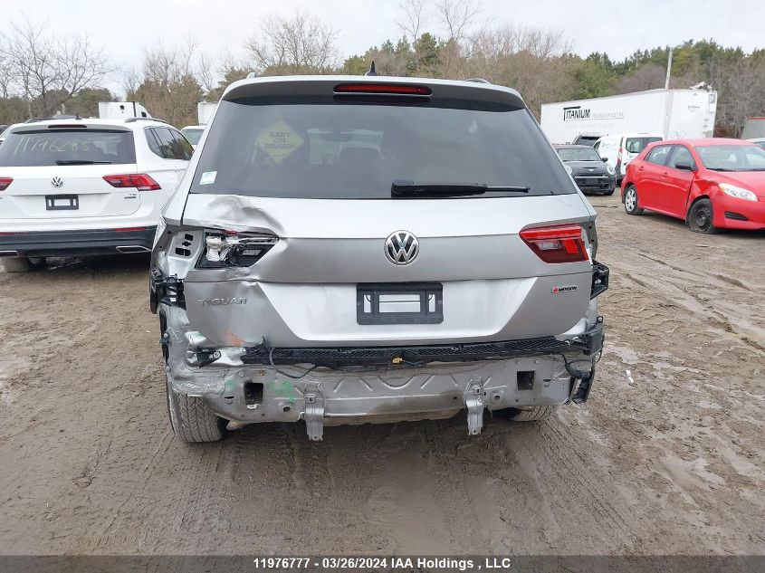 2019 Volkswagen Tiguan VIN: 3VV2B7AXXKM144566 Lot: 11976777