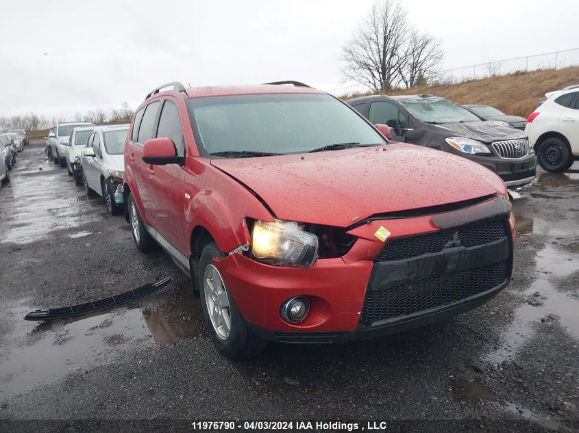 2011 Mitsubishi Outlander VIN: JA4AT2AW7BU608761 Lot: 11976790