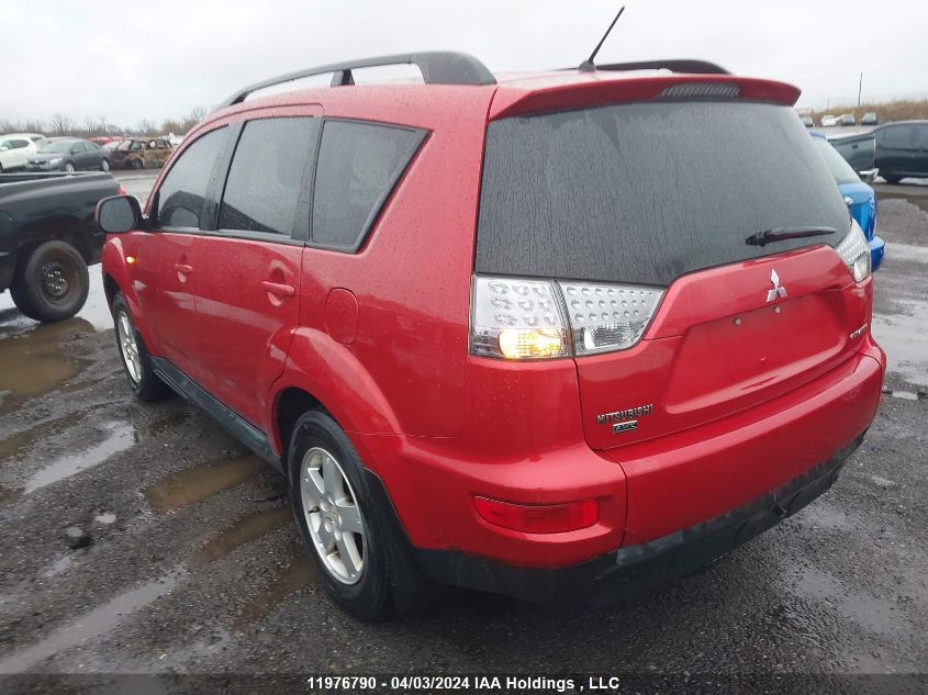 2011 Mitsubishi Outlander VIN: JA4AT2AW7BU608761 Lot: 11976790