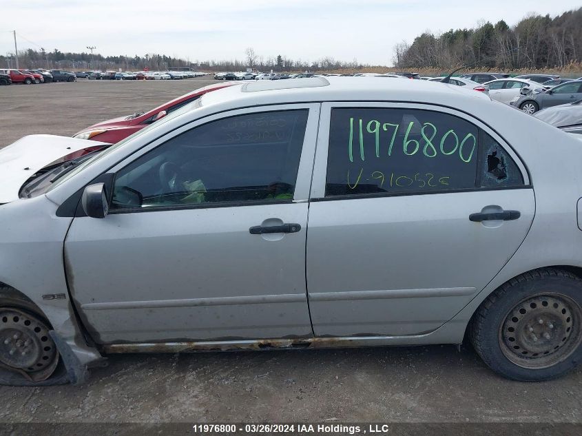 2005 Toyota Corolla Ce/Le/S VIN: 2T1BR32E95C910526 Lot: 39241027