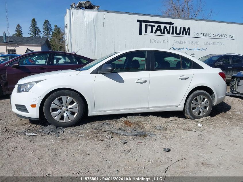 2013 Chevrolet Cruze VIN: 1G1PL5SHXD7146062 Lot: 11976801