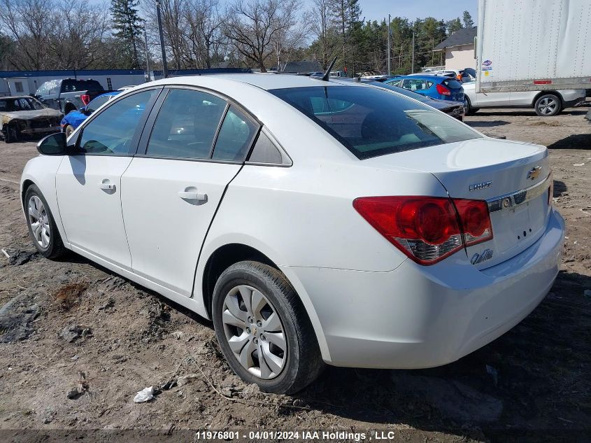 2013 Chevrolet Cruze VIN: 1G1PL5SHXD7146062 Lot: 11976801