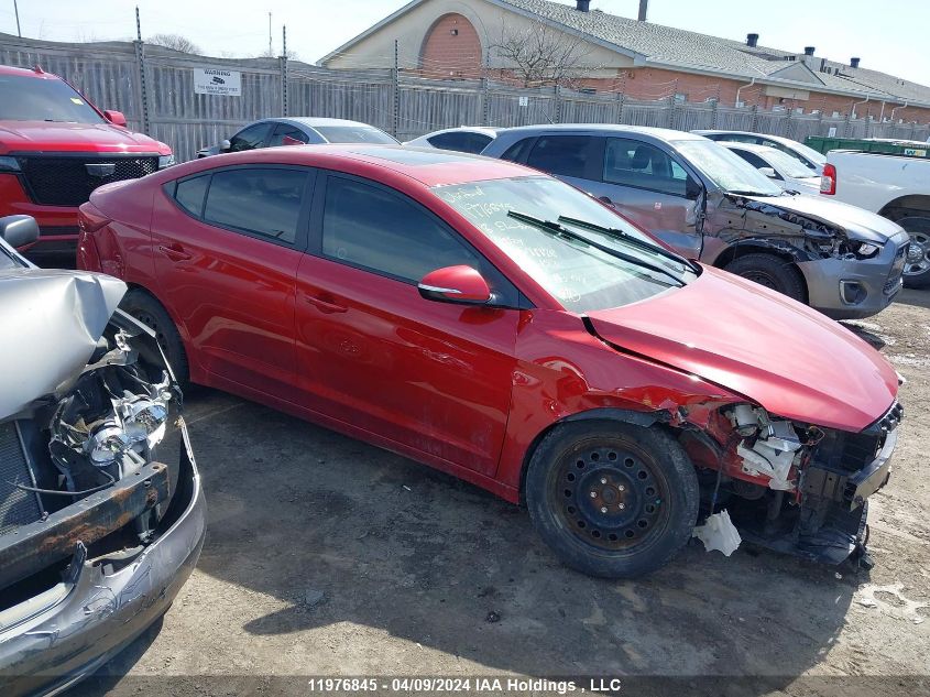 2018 Hyundai Elantra Sel/Value/Limited VIN: KMHD84LF4JU541978 Lot: 11976845