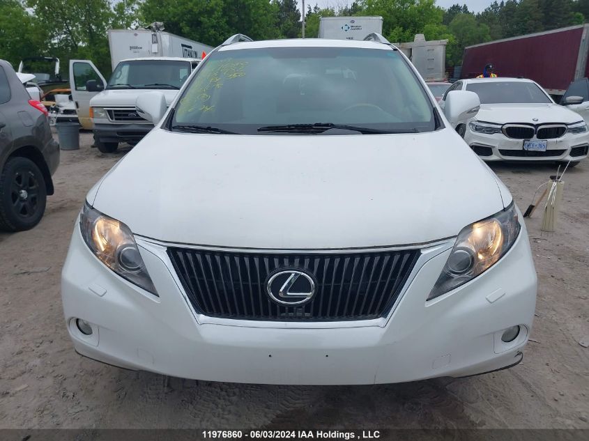 2010 Lexus Rx 350 VIN: 2T2BK1BA0AC043982 Lot: 11976860