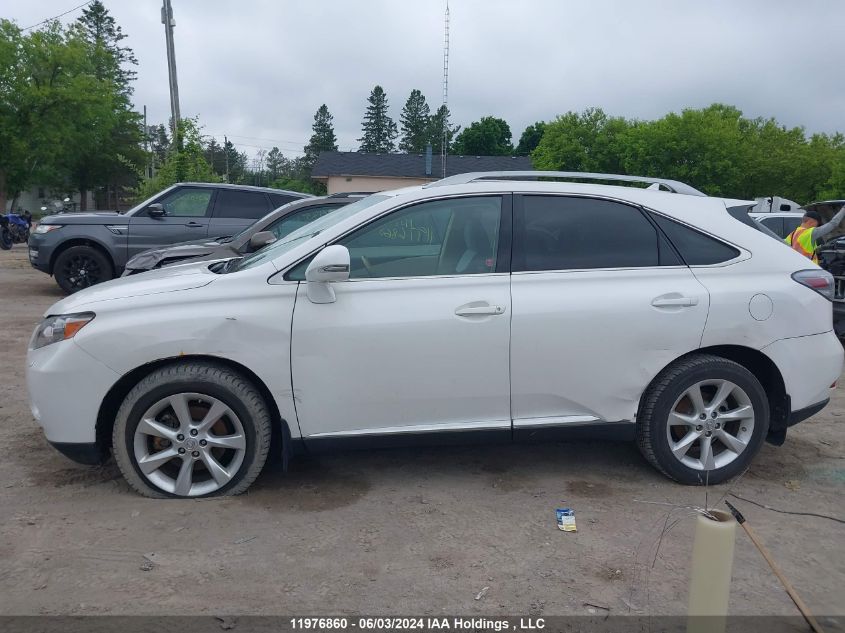 2010 Lexus Rx 350 VIN: 2T2BK1BA0AC043982 Lot: 11976860