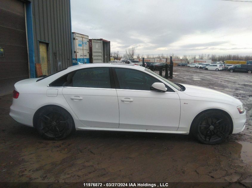 2014 Audi A4 VIN: WAUFFCFL7EN009071 Lot: 11976872