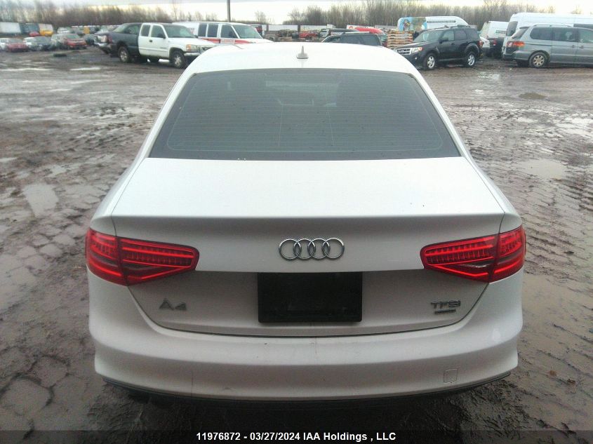 2014 Audi A4 VIN: WAUFFCFL7EN009071 Lot: 11976872