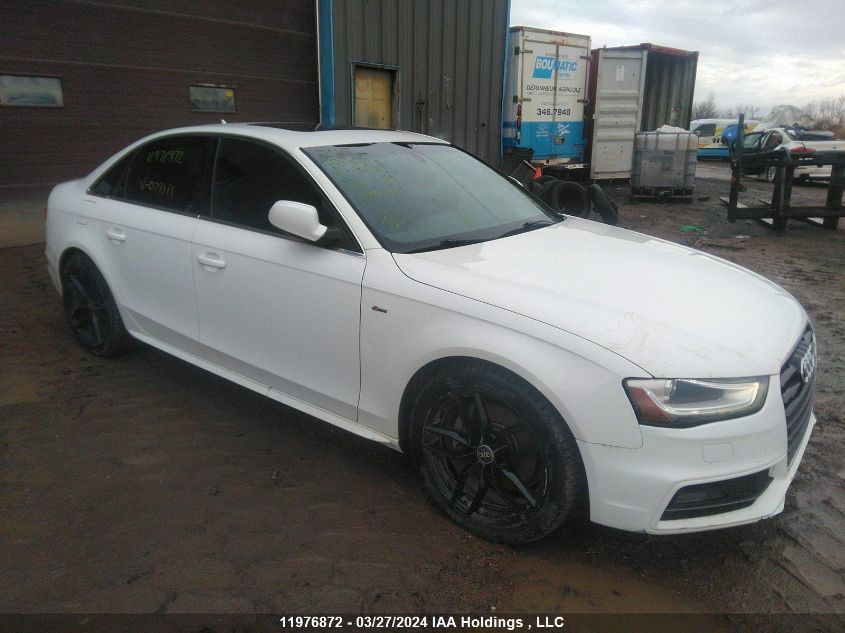 2014 Audi A4 VIN: WAUFFCFL7EN009071 Lot: 11976872