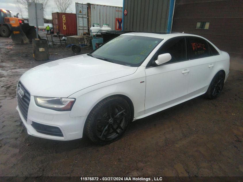 2014 Audi A4 VIN: WAUFFCFL7EN009071 Lot: 11976872