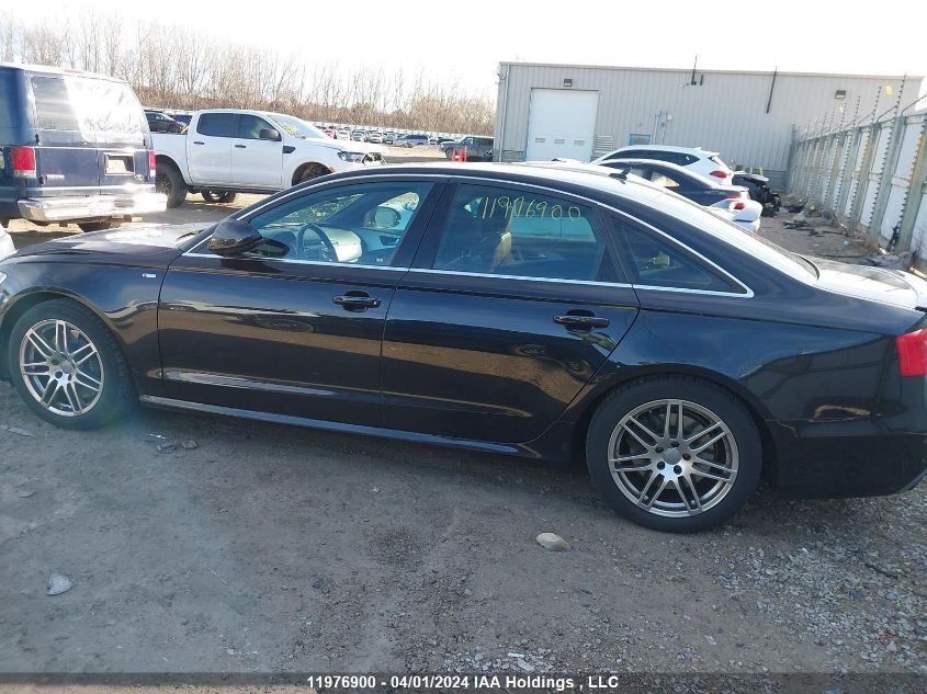 2012 Audi A6 VIN: WAUJGCFC2CN042421 Lot: 11976900