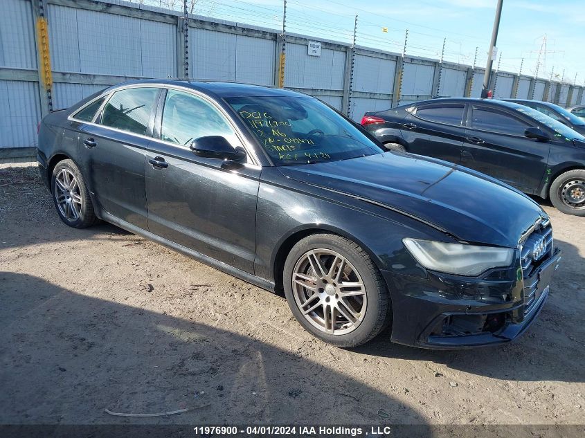 2012 Audi A6 VIN: WAUJGCFC2CN042421 Lot: 11976900