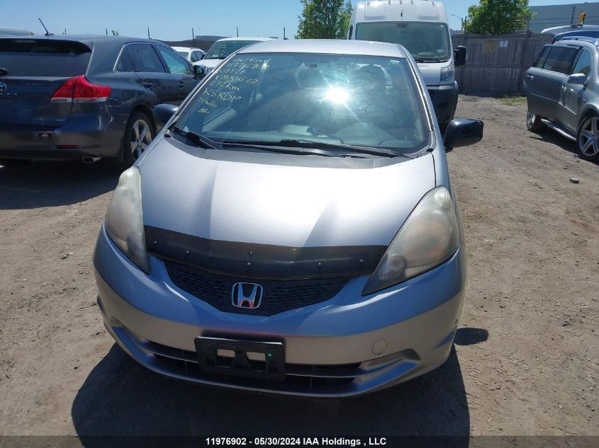 2009 Honda Fit VIN: JHMGE88349S800622 Lot: 11976902