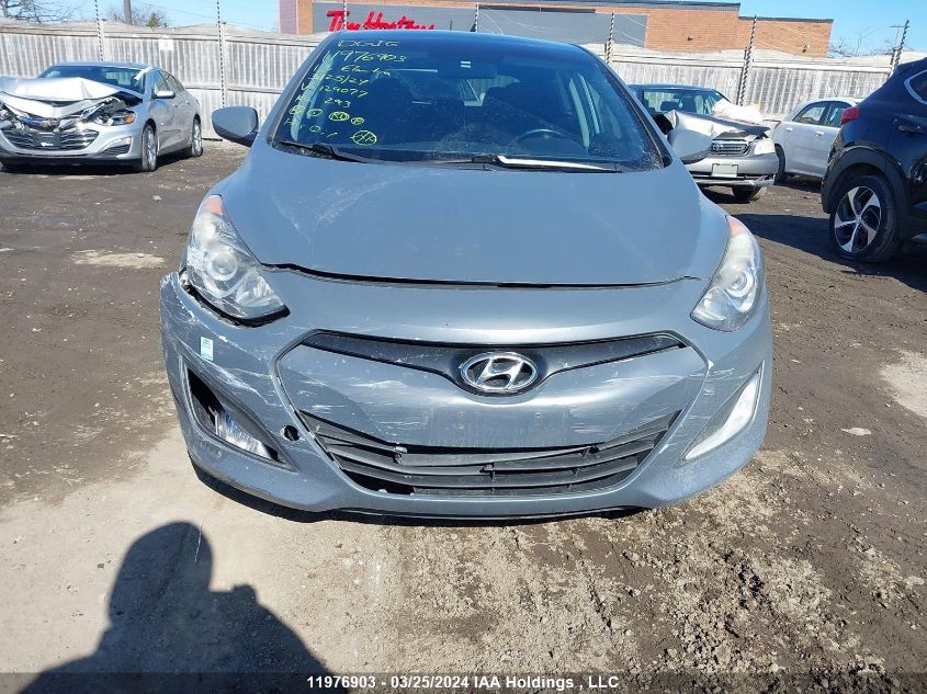 2013 Hyundai Elantra Gt VIN: KMHD35LEXDU129077 Lot: 11976903