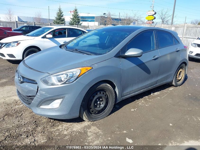 2013 Hyundai Elantra Gt VIN: KMHD35LEXDU129077 Lot: 11976903