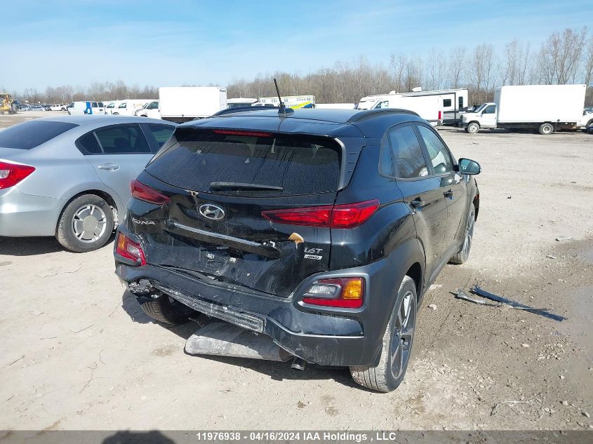 2021 Hyundai Kona Trend Awd VIN: KM8K3CA50MU708061 Lot: 11976938