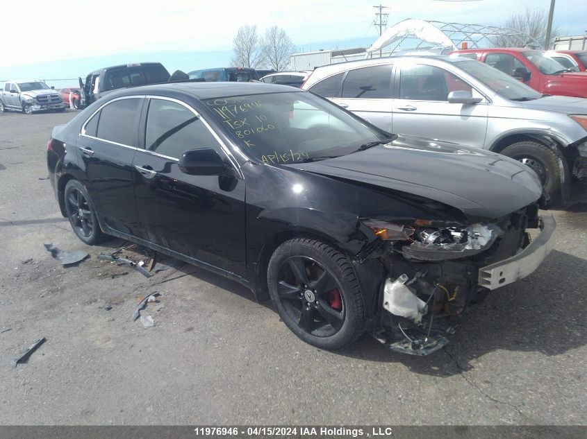 2010 Acura Tsx VIN: JH4CU2F52AC801060 Lot: 11976946