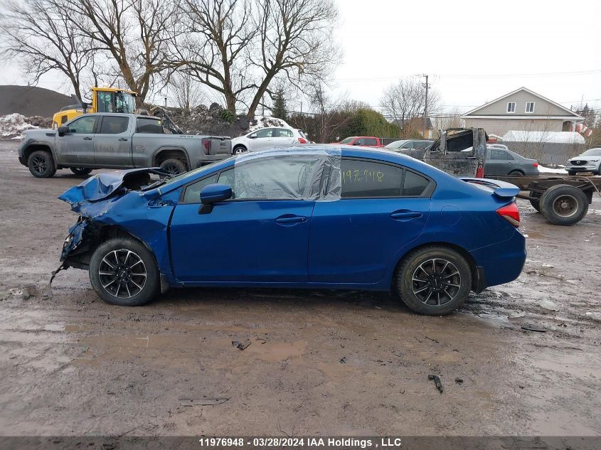 2015 Honda Civic Sedan VIN: 2HGFB2F44FH056748 Lot: 45282434