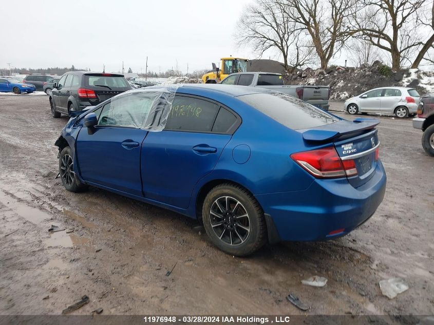 2015 Honda Civic Sedan VIN: 2HGFB2F44FH056748 Lot: 45282434