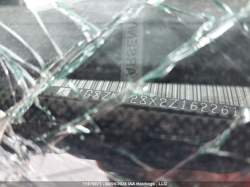 2002 Saturn Sc 3Dr Coupe VIN: 1G8ZN128X2Z162261 Lot: 11976971