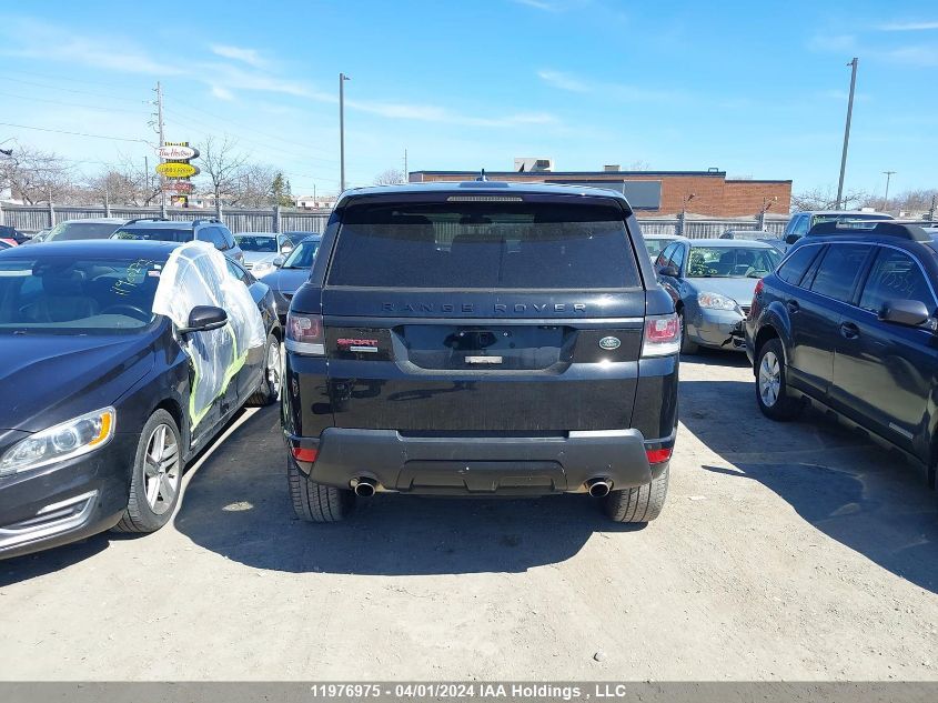2016 Land Rover Range Rover Sport VIN: SALWR2EF0GA582767 Lot: 11976975
