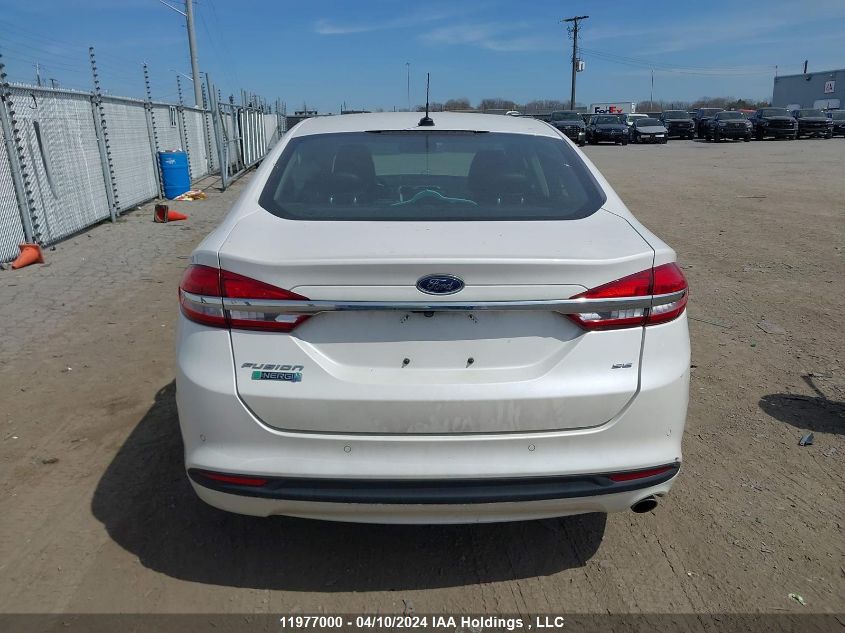 2017 Ford Fusion Se Phev VIN: 3FA6P0PU1HR331492 Lot: 11977000