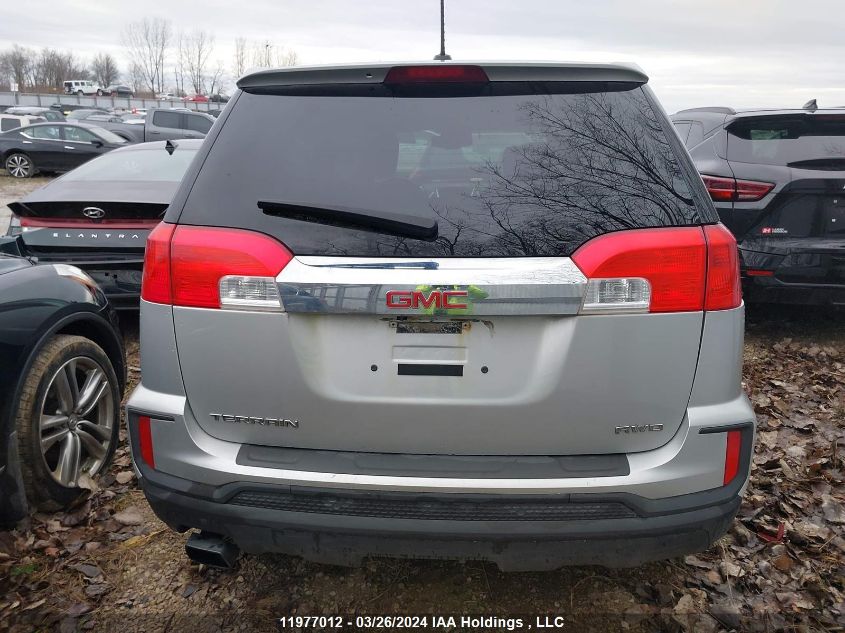2017 GMC Terrain VIN: 2GKFLSEK1H6250054 Lot: 11977012