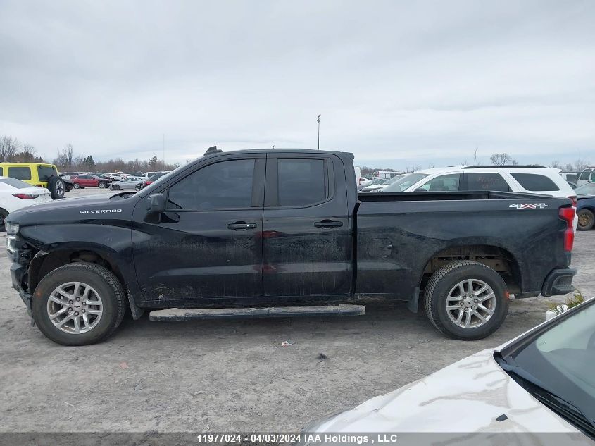 2021 Chevrolet Silverado K1500 Rst VIN: 1GCRYEEL1MZ374568 Lot: 11977024