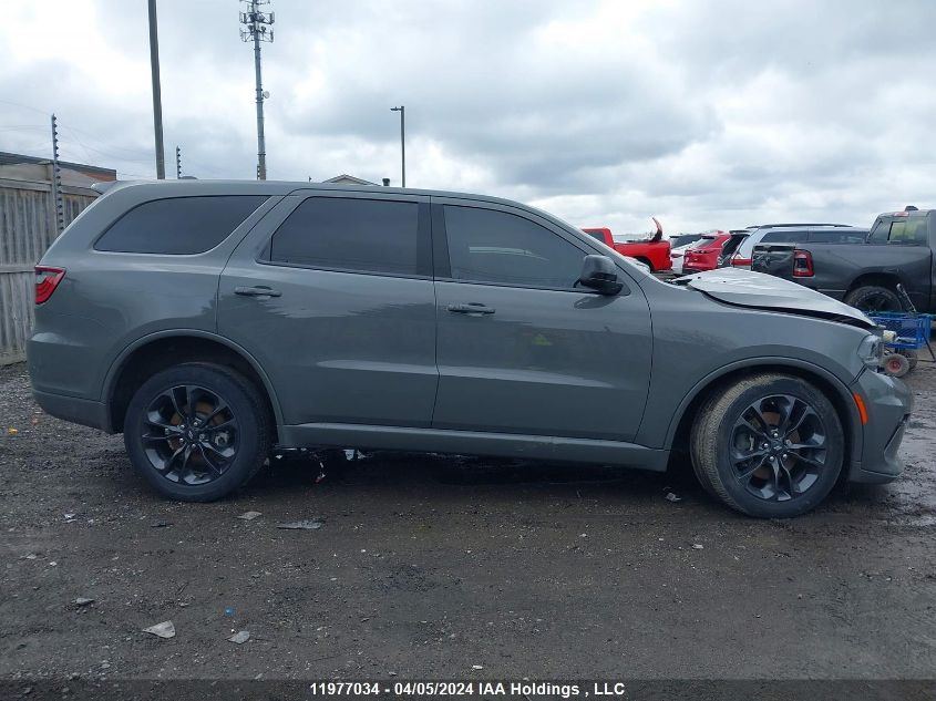 2022 Dodge Durango Sxt VIN: 1C4RDJAG8NC183473 Lot: 11977034