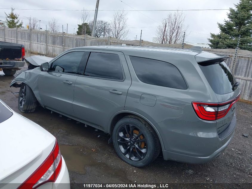 2022 Dodge Durango Sxt VIN: 1C4RDJAG8NC183473 Lot: 11977034