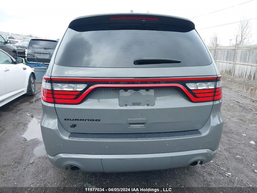 2022 Dodge Durango Sxt VIN: 1C4RDJAG8NC183473 Lot: 11977034