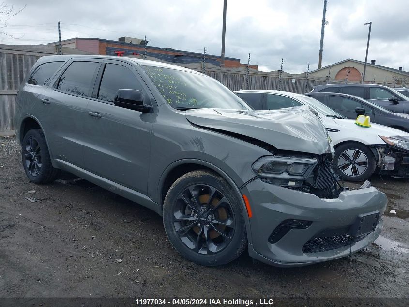 2022 Dodge Durango Sxt VIN: 1C4RDJAG8NC183473 Lot: 11977034