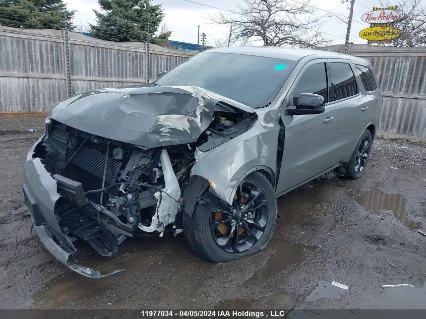 2022 Dodge Durango Sxt VIN: 1C4RDJAG8NC183473 Lot: 11977034