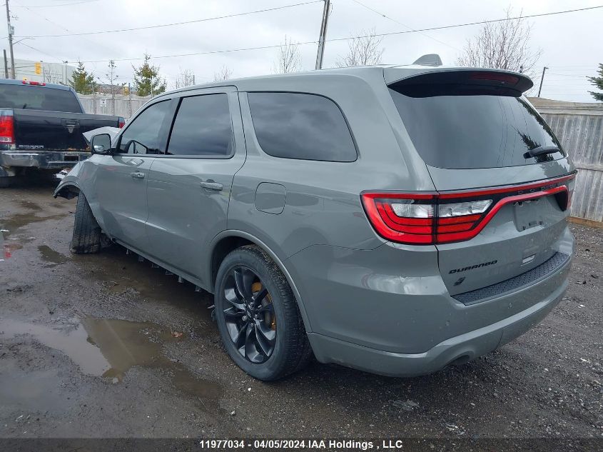 2022 Dodge Durango Sxt VIN: 1C4RDJAG8NC183473 Lot: 11977034