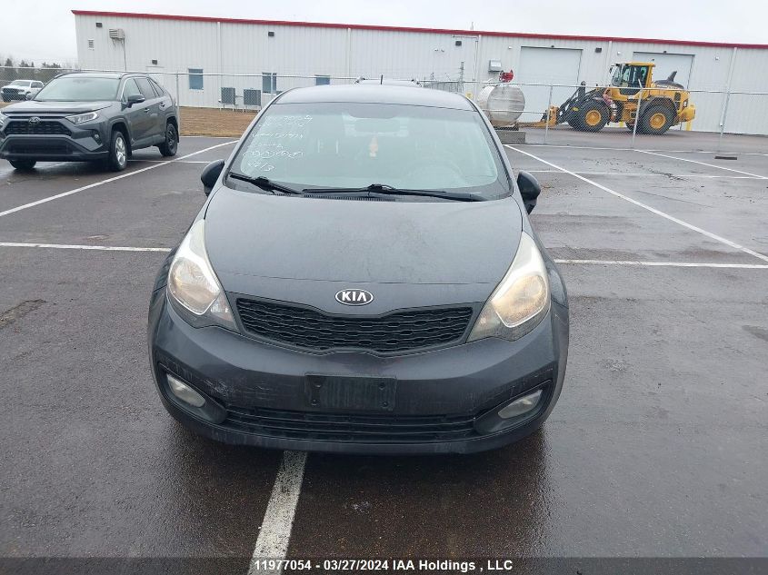 2013 Kia Rio Lx VIN: KNADM4A37D6157711 Lot: 11977054