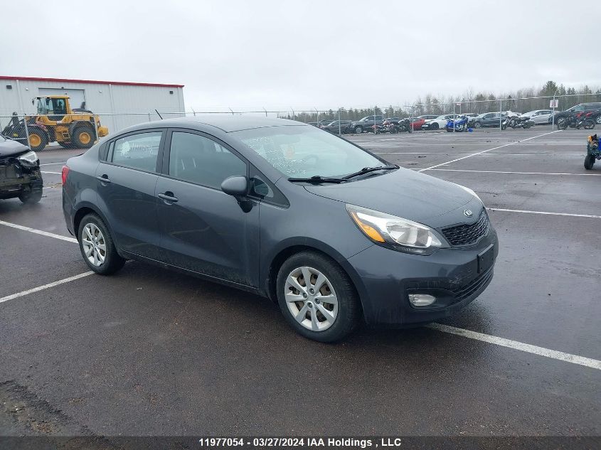 2013 Kia Rio Lx VIN: KNADM4A37D6157711 Lot: 11977054