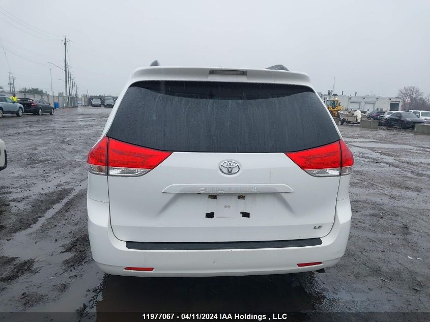 2014 Toyota Sienna Le VIN: 5TDKK3DC4ES414296 Lot: 39258972