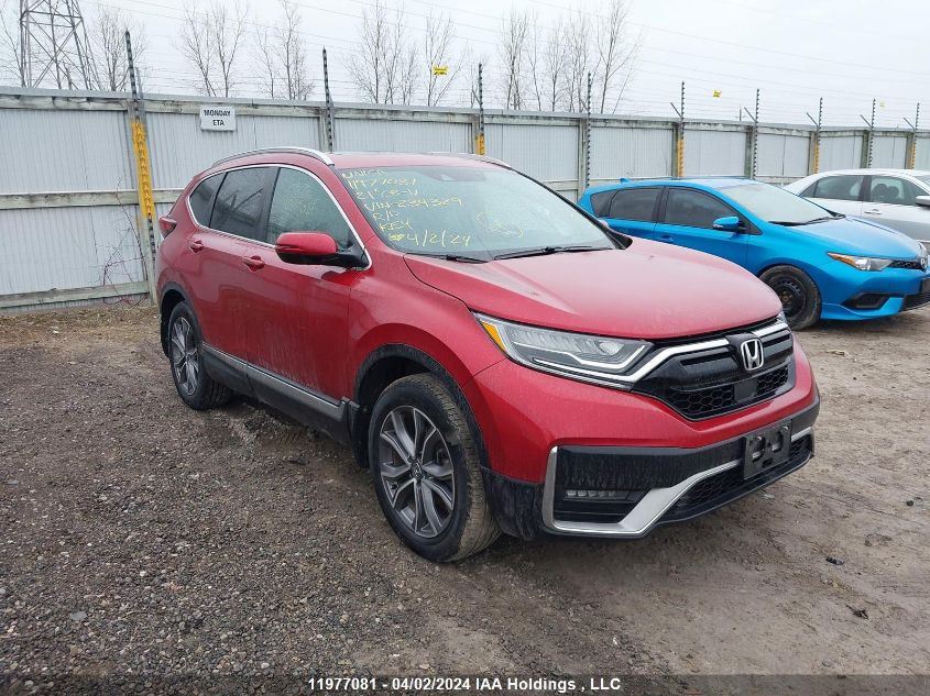 2021 Honda Cr-V Touring VIN: 2HKRW2H92MH234329 Lot: 11977081