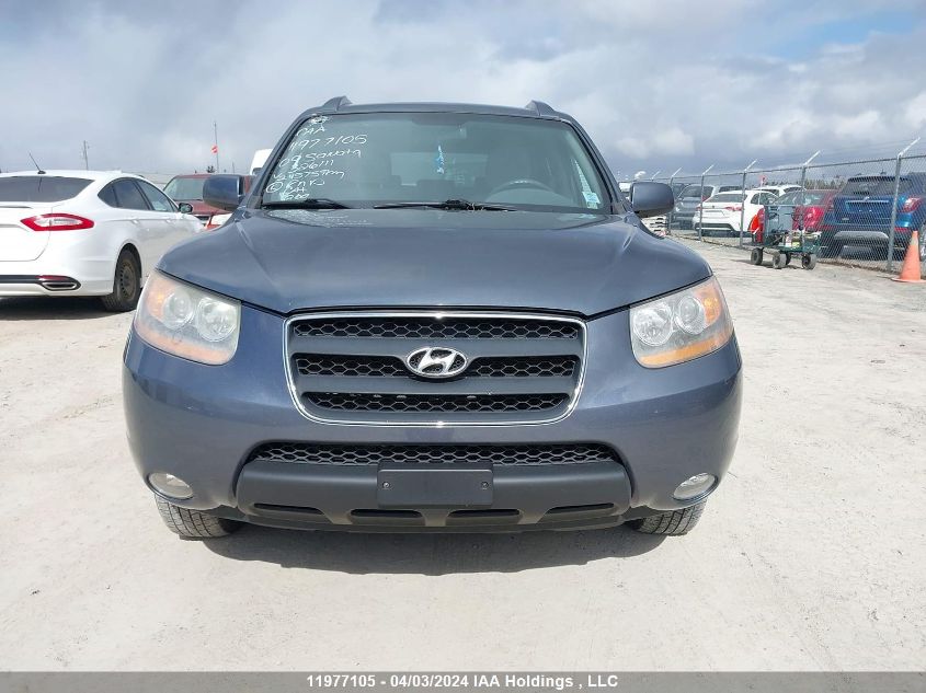 2009 Hyundai Santa Fe VIN: 5NMSG73E29H326111 Lot: 11977105