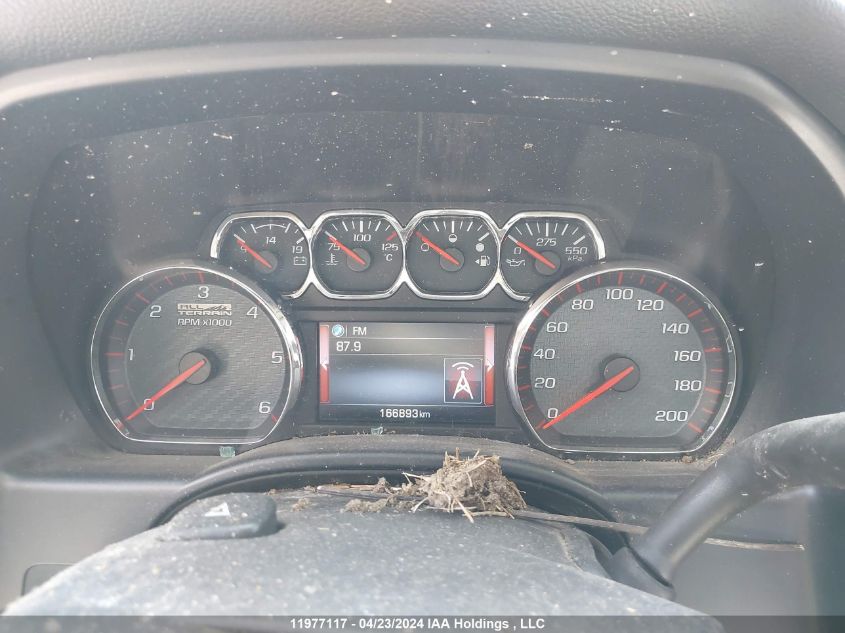 2016 GMC Sierra K1500 Sle VIN: 3GTU2NECXGG258110 Lot: 11977117