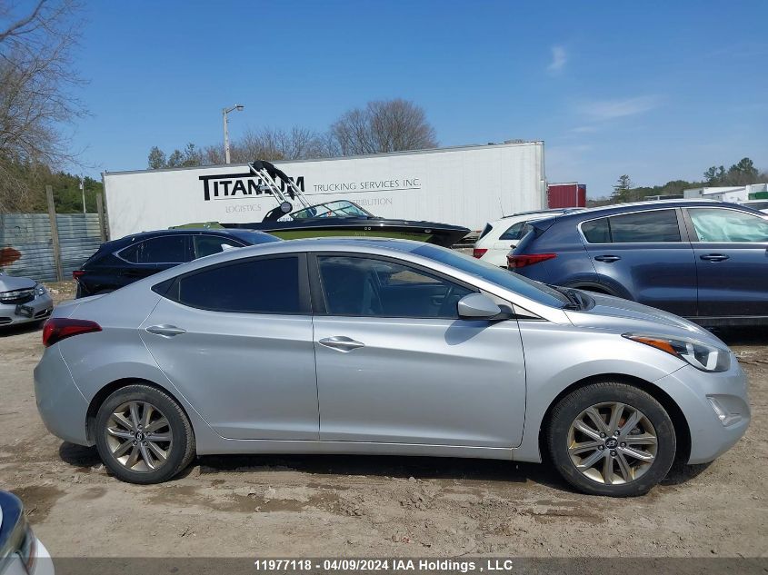 2014 Hyundai Elantra Se/Sport/Limited VIN: 5NPDH4AE5EH520152 Lot: 11977118