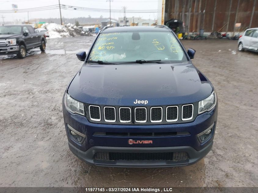 2017 Jeep Compass Latitude VIN: 3C4NJCBB7HT681985 Lot: 39240136