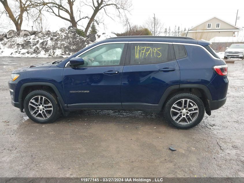 2017 Jeep Compass Latitude VIN: 3C4NJCBB7HT681985 Lot: 39240136