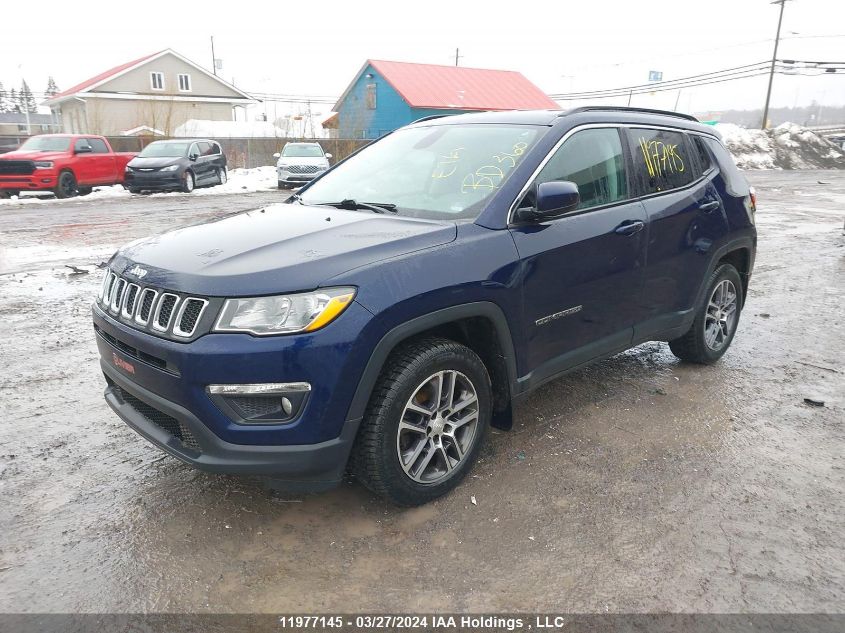 2017 Jeep Compass Latitude VIN: 3C4NJCBB7HT681985 Lot: 39240136