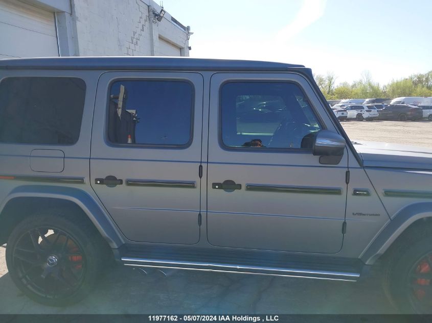 2019 Mercedes-Benz G-Class VIN: WDCYC7HJ8KX306092 Lot: 11977162