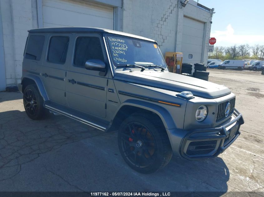 2019 Mercedes-Benz G-Class VIN: WDCYC7HJ8KX306092 Lot: 11977162